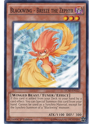 Blackwing - Breeze the Zephyr - LC5D-EN122 - Common