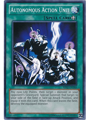 Autonomous Action Unit - BP02-EN140 - Common