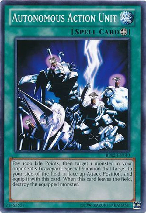 Autonomous Action Unit - BP02-EN140 - Common