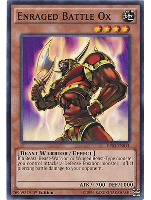 Enraged Battle Ox - BP03-EN011 - Common