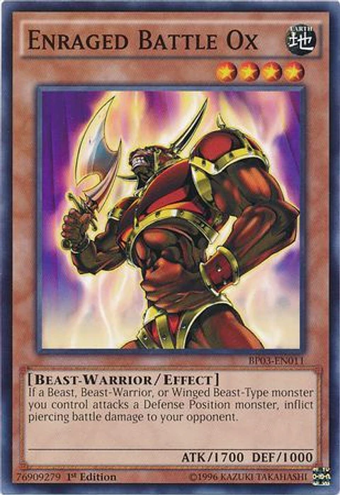 Enraged Battle Ox - BP03-EN011 - Common