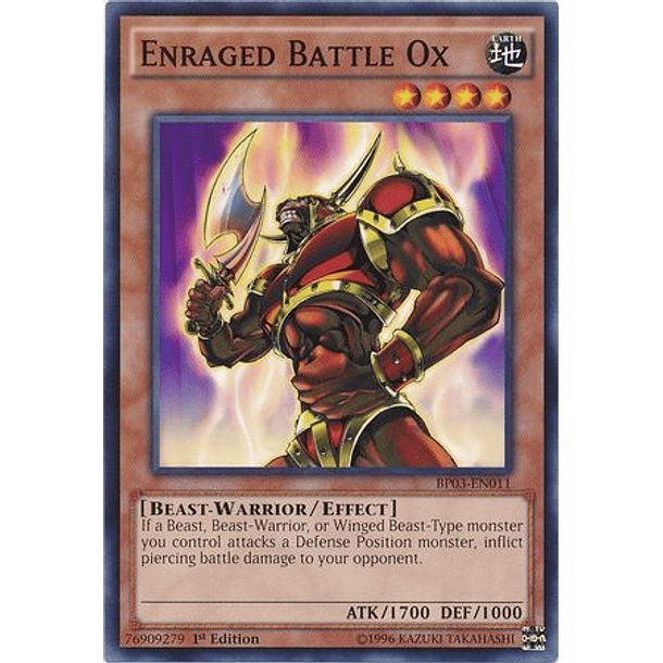 Enraged Battle Ox - BP03-EN011 - Common