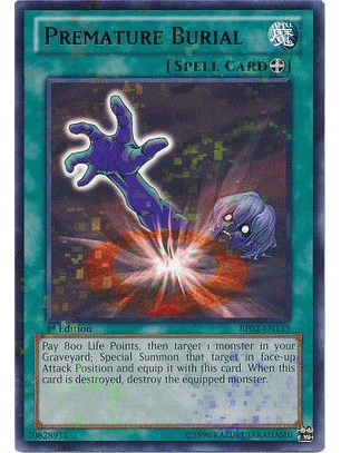 Premature Burial - BP02-EN135 - Mosaic Rare 