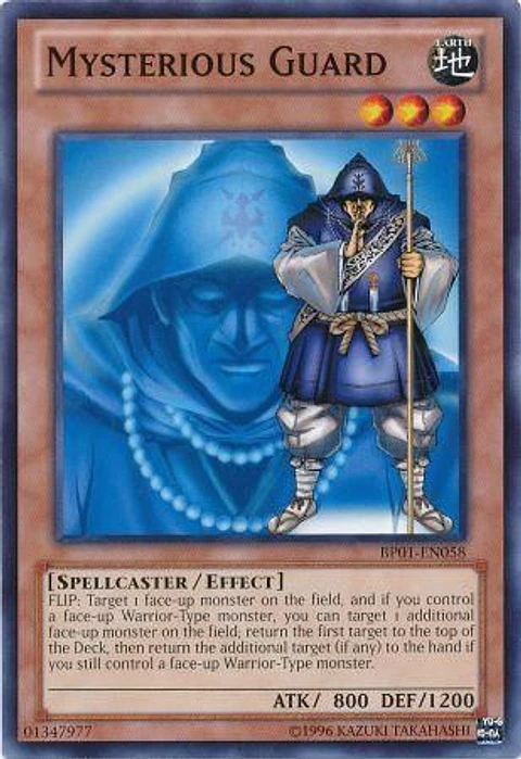 Mysterious Guard - BP01-EN058 - Common