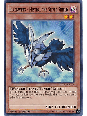 Blackwing - Mistral the Silver Shield - LC5D-EN117 - Common