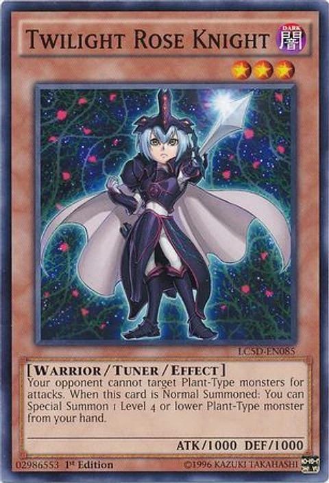 Twilight Rose Knight - LC5D-EN085 - Common