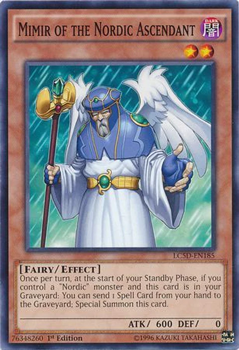 Mimir of the Nordic Ascendant - LC5D-EN185 - Common