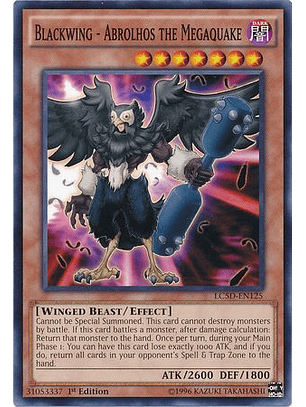 Blackwing - Abrolhos the Megaquake - LC5D-EN125 - Common