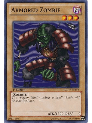 Armored Zombie - LCJW-EN184 - Common