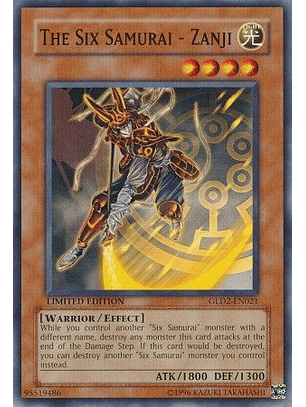 The Six Samurai - Zanji - GLD2-EN021 - Common