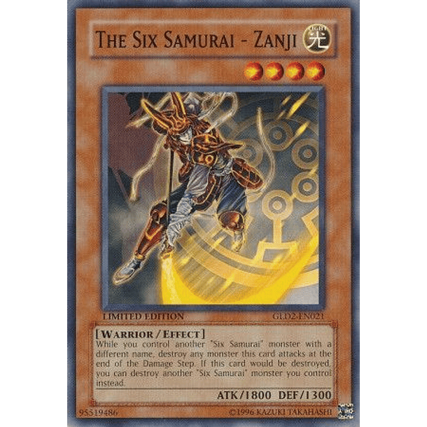 The Six Samurai - Zanji - GLD2-EN021 - Common