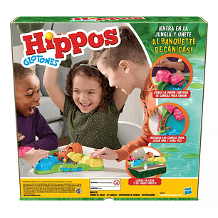 Hippos Glotones - Hasbro Gaming 