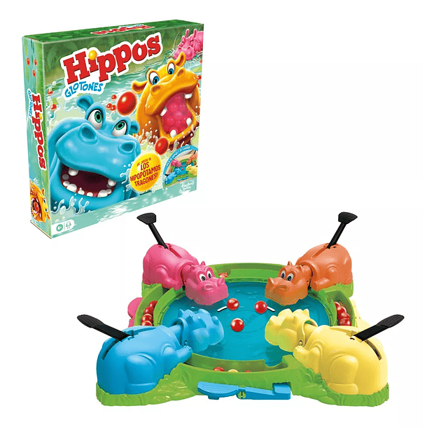 Hippos Glotones - Hasbro Gaming 