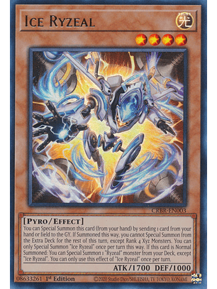 Ice Ryzeal - CRBR-EN003 - Ultra Rare 