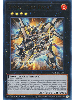 Ryzeal Duo Drive - CRBR-EN006 - Ultra Rare 
