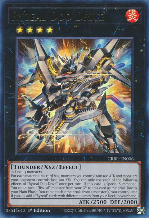 Ryzeal Duo Drive - CRBR-EN006 - Ultra Rare 