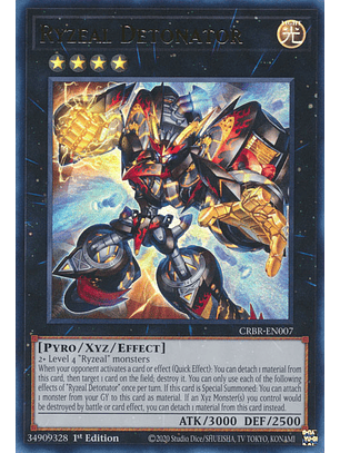 Ryzeal Detonator - CRBR-EN007 - Ultra Rare 