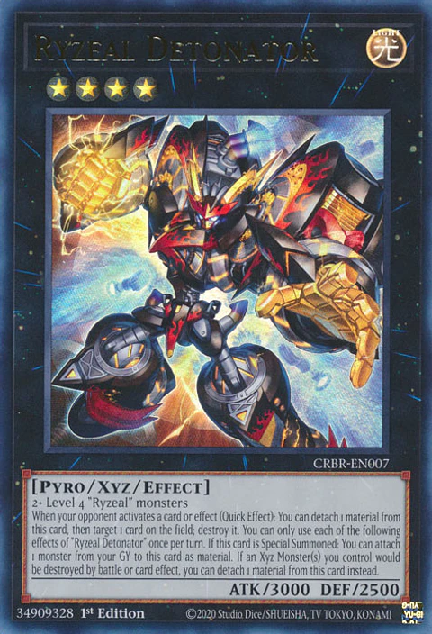 Ryzeal Detonator - CRBR-EN007 - Ultra Rare 