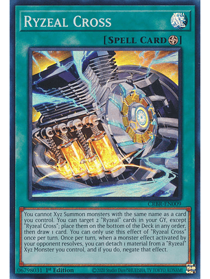 Ryzeal Cross - CRBR-EN009 - Super Rare 
