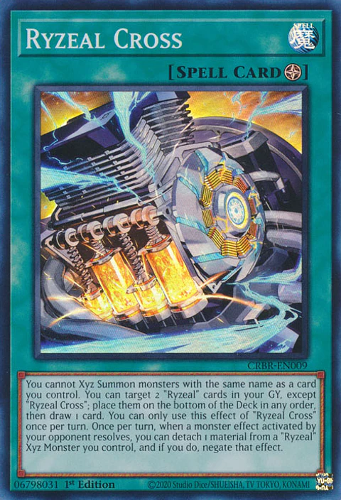 Ryzeal Cross - CRBR-EN009 - Super Rare 