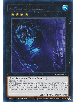 Abyss Dweller - CRBR-EN012 - Rare 