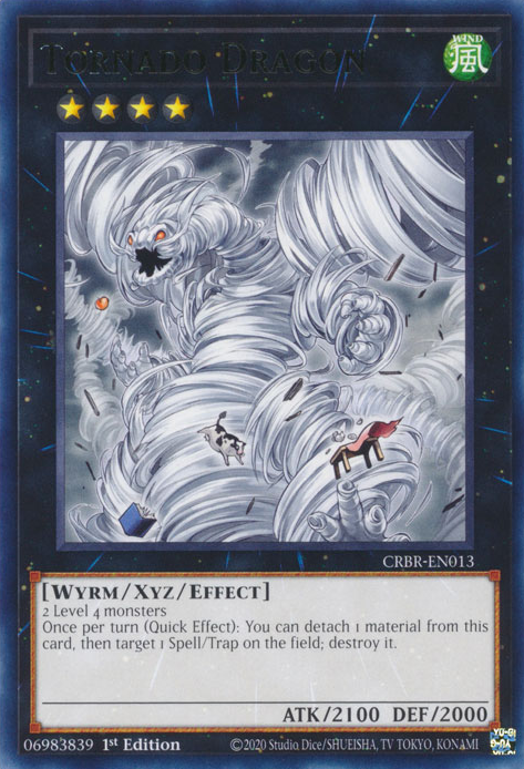 Tornado Dragon - CRBR-EN013 - Rare  1