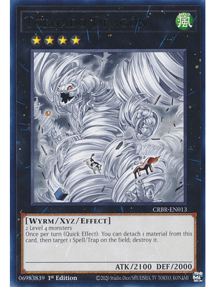 Tornado Dragon - CRBR-EN013 - Rare 