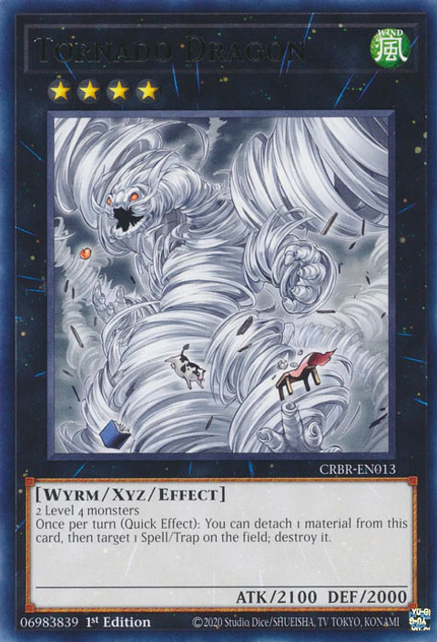 Tornado Dragon - CRBR-EN013 - Rare 