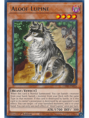 Aloof Lupine - CRBR-EN026 - Rare 