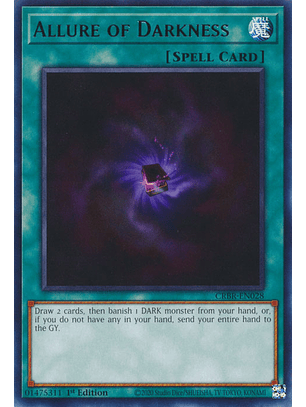 Allure of Darkness - CRBR-EN028 - Rare 