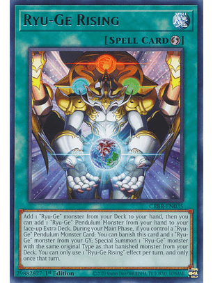 Ryu-Ge Rising - CRBR-EN035 - Rare 