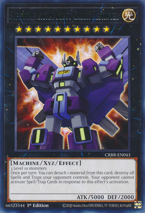 Superdimensional Robot Galaxy Destroyer - CRBR-EN043 - Rare 