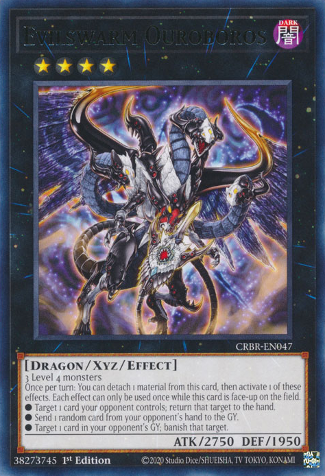 Evilswarm Ouroboros - CRBR-EN047 - Rare 1