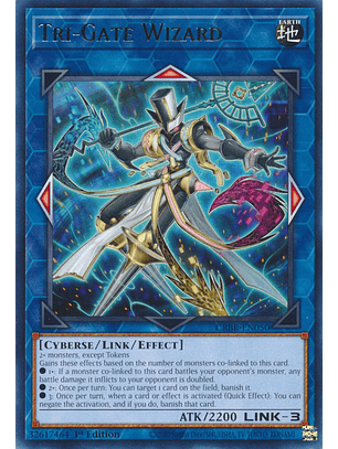 Tri-Gate Wizard - CRBR-EN050 - Rare 