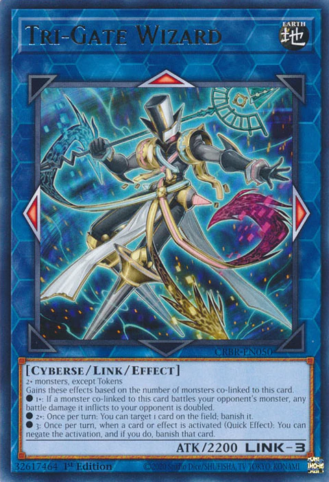 Tri-Gate Wizard - CRBR-EN050 - Rare 