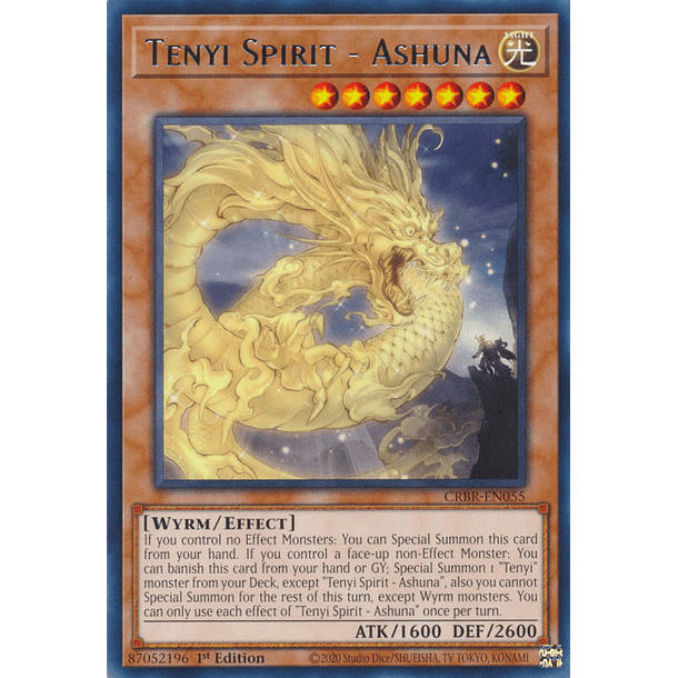 Tenyi Spirit - Ashuna - CRBR-EN055 - Rare 