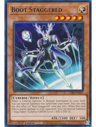 Boot Staggered - CRBR-EN057 - Rare 