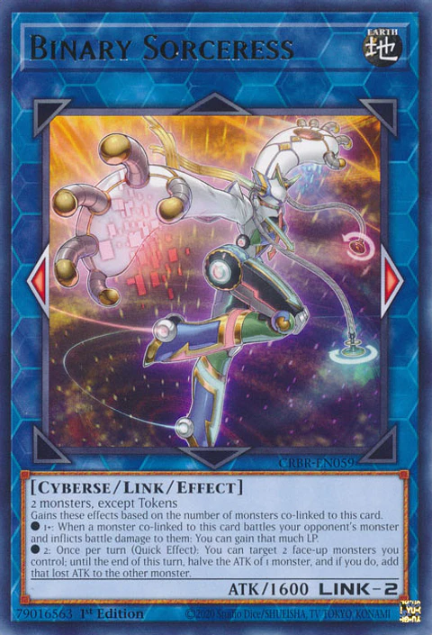 Binary Sorceress - CRBR-EN059 - Rare 