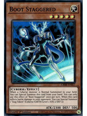 Boot Staggered - CRBR-EN057 - Super Rare 