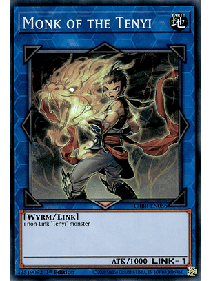 Monk of the Tenyi - CRBR-EN056 - Super Rare 