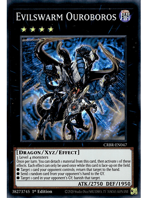 Evilswarm Ouroboros - CRBR-EN047 - Super Rare