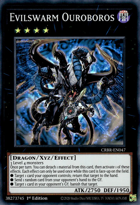 Evilswarm Ouroboros - CRBR-EN047 - Super Rare