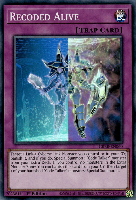 Recoded Alive - CRBR-EN060 - Super Rare 