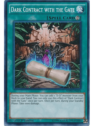 Dark Contract with the Gate - SDPD-EN024 - Common 