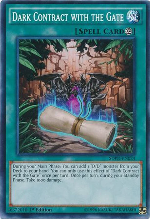 Dark Contract with the Gate - SDPD-EN024 - Common 