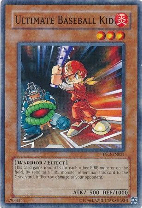 Ultimate Baseball Kid - DR3-EN021 - Common
