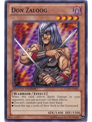 Don Zaloog - GLD5-EN005 - Common
