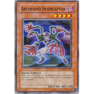 Archfiend Interceptor - TSHD-EN007 - Common