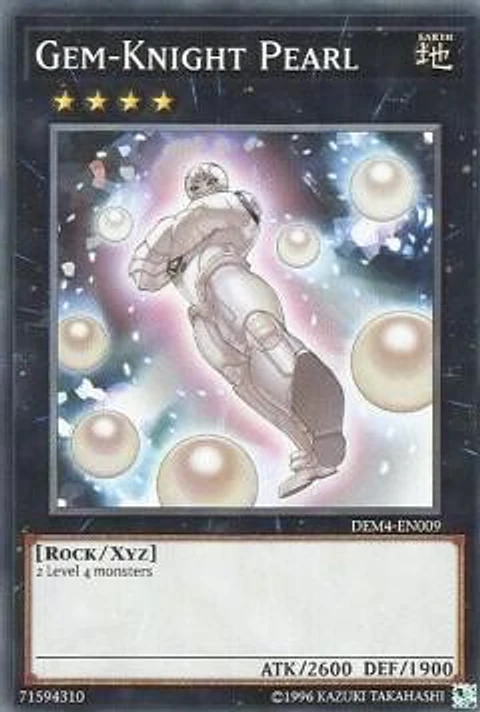 Gem-Knight Pearl - DEM4-EN009 - Common 