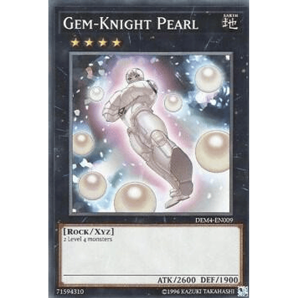 Gem-Knight Pearl - DEM4-EN009 - Common 